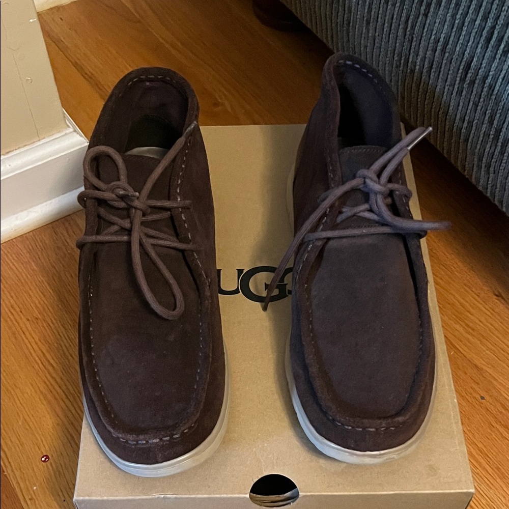 Ugg energy comfort Men's Dark Brown suede Chukka Boots
